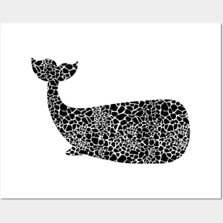 Giraffe whale Posters and Art